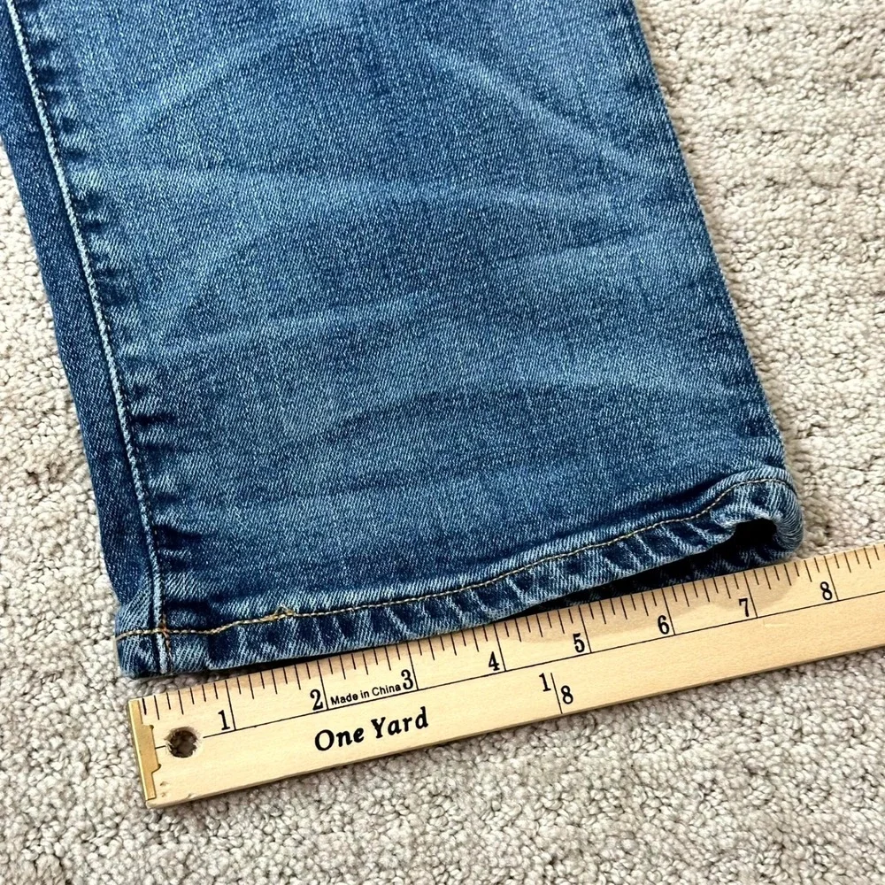Polo Ralph Lauren Classic Fit Jeans Mens 33x30 Blue Denim Straight Leg Distress